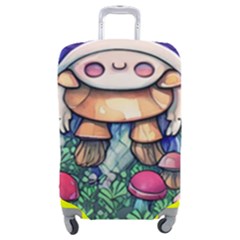 Foraging Natural Fairy Mushroom Craft Luggage Cover (medium) by GardenOfOphir