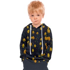 Bloomed Yellow Petaled Flower Plants Kids  Overhead Hoodie by artworkshop