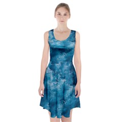 Blue Water Speech Therapy Racerback Midi Dress