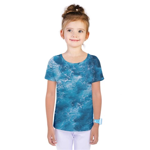 Blue Water Speech Therapy Kids  One Piece Tee by artworkshop