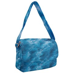 Blue Water Speech Therapy Courier Bag by artworkshop