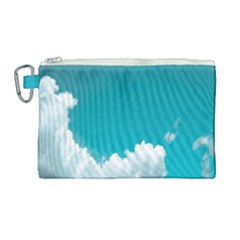 Clouds Hd Wallpaper Canvas Cosmetic Bag (large) by artworkshop