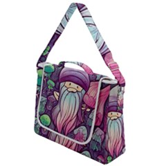 Fairy Mushrooms Box Up Messenger Bag by GardenOfOphir