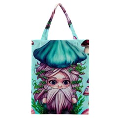 Witchy Forest Mushrooms Classic Tote Bag by GardenOfOphir