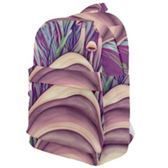 Forest Mushroom Fairy House Classic Backpack by GardenOfOphir