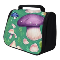 Forest Mushroom Garden Path Full Print Travel Pouch (small) by GardenOfOphir