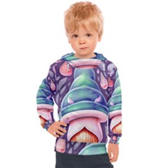 Mushroom Core Kids  Hooded Pullover