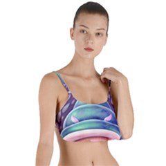 Mushroom Core Layered Top Bikini Top 