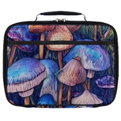 Retro Mushroom Full Print Lunch Bag by GardenOfOphir