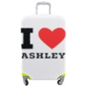 I love ashley Luggage Cover (Medium) View1