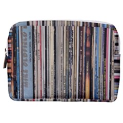 Vintage Vinyl Records Collection Make Up Pouch (medium)