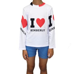 I love kimberly Kids  Long Sleeve Swimwear