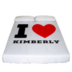 I love kimberly Fitted Sheet (Queen Size)