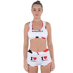 I Love Kimberly Racerback Boyleg Bikini Set by ilovewhateva