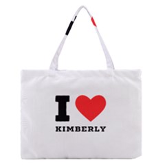 I love kimberly Zipper Medium Tote Bag