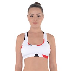 I Love Kimberly Cross Back Sports Bra by ilovewhateva