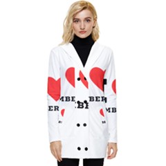 I love kimberly Button Up Hooded Coat 