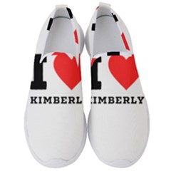 I love kimberly Men s Slip On Sneakers