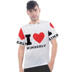 I Love Kimberly Men s Sport Top by ilovewhateva