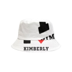 I Love Kimberly Bucket Hat (kids) by ilovewhateva