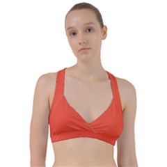 Soda Orange	 - 	sweetheart Sports Bra by ColorfulSportsWear