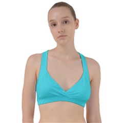 Celeste Blue	 - 	sweetheart Sports Bra by ColorfulSportsWear