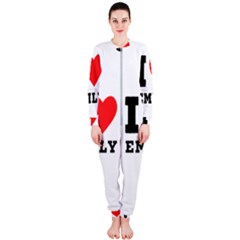 I Love Emily Onepiece Jumpsuit (ladies) by ilovewhateva