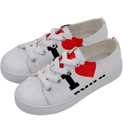 I Love Emily Kids  Low Top Canvas Sneakers