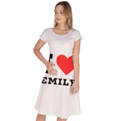 I Love Emily Classic Short Sleeve Dress by ilovewhateva