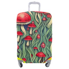 Natural Fairy Foraging Garden Luggage Cover (medium) by GardenOfOphir