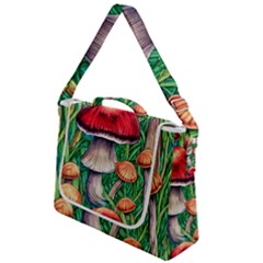 Woodsy Foraging Garden Box Up Messenger Bag by GardenOfOphir