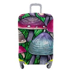 Fantasy Foraging Garden Luggage Cover (small) by GardenOfOphir