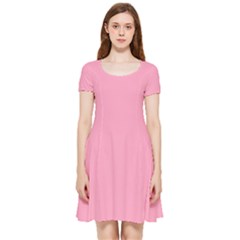 Sweet Lilac Pink	 - 	inside Out Cap Sleeve Dress
