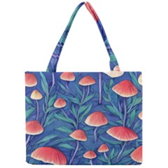 Witchy Mushrooms Mini Tote Bag by GardenOfOphir