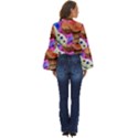 Goblin Mushrooms Boho Long Bell Sleeve Top View4