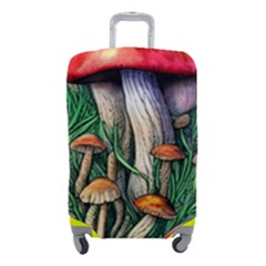 Forest Fairycore Mushroom Foraging Craft Luggage Cover (small) by GardenOfOphir
