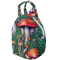 Forest Fairycore Mushroom Foraging Craft Travel Backpacks by GardenOfOphir