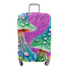 Garden Mushroom Foraging Luggage Cover (small) by GardenOfOphir