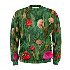 Fairycore Mushroom Men s Sweatshirt by GardenOfOphir