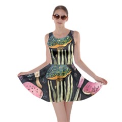 Natural Mushroom Skater Dress by GardenOfOphir