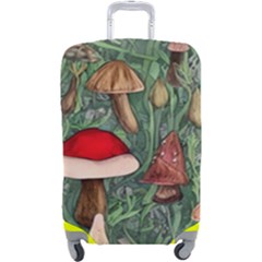 Fairycore Mushroom Forest Luggage Cover (large) by GardenOfOphir