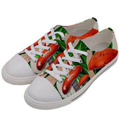 Fairycore Forest Mushroom Women s Low Top Canvas Sneakers by GardenOfOphir