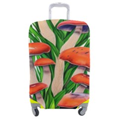 Fairycore Forest Mushroom Luggage Cover (medium) by GardenOfOphir