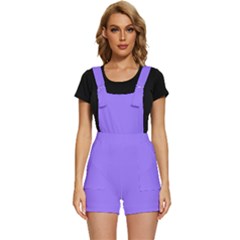 Purple Mimosa	 - 	short Overalls