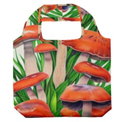 Fairycore Forest Mushroom Premium Foldable Grocery Recycle Bag by GardenOfOphir