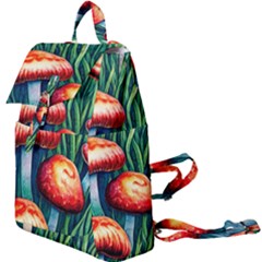 Enchanted Forest Mushroom Buckle Everyday Backpack