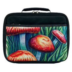 Enchanted Forest Mushroom Lunch Bag by GardenOfOphir