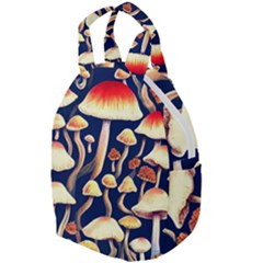 Natural Mushroom Fairy Garden Travel Backpacks by GardenOfOphir