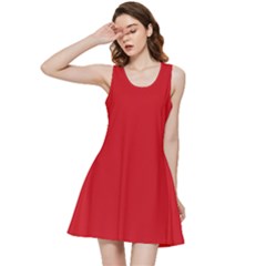 Venetian Red	 - 	inside Out Racerback Dress by ColorfulDresses