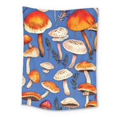 Tiny And Delicate Animal Crossing Mushrooms Medium Tapestry by GardenOfOphir